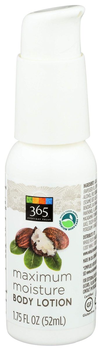 365 EVERYDAY VALUE Maximum Moisture Lotion, 1.75 FZ