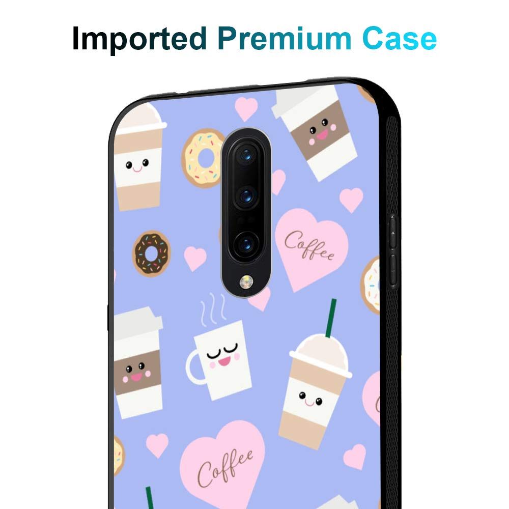 Amazon Brand - Solimo Designer Coffee Printed Hard Back Case Mobile Cover for OnePlus 7 Pro (D1299)