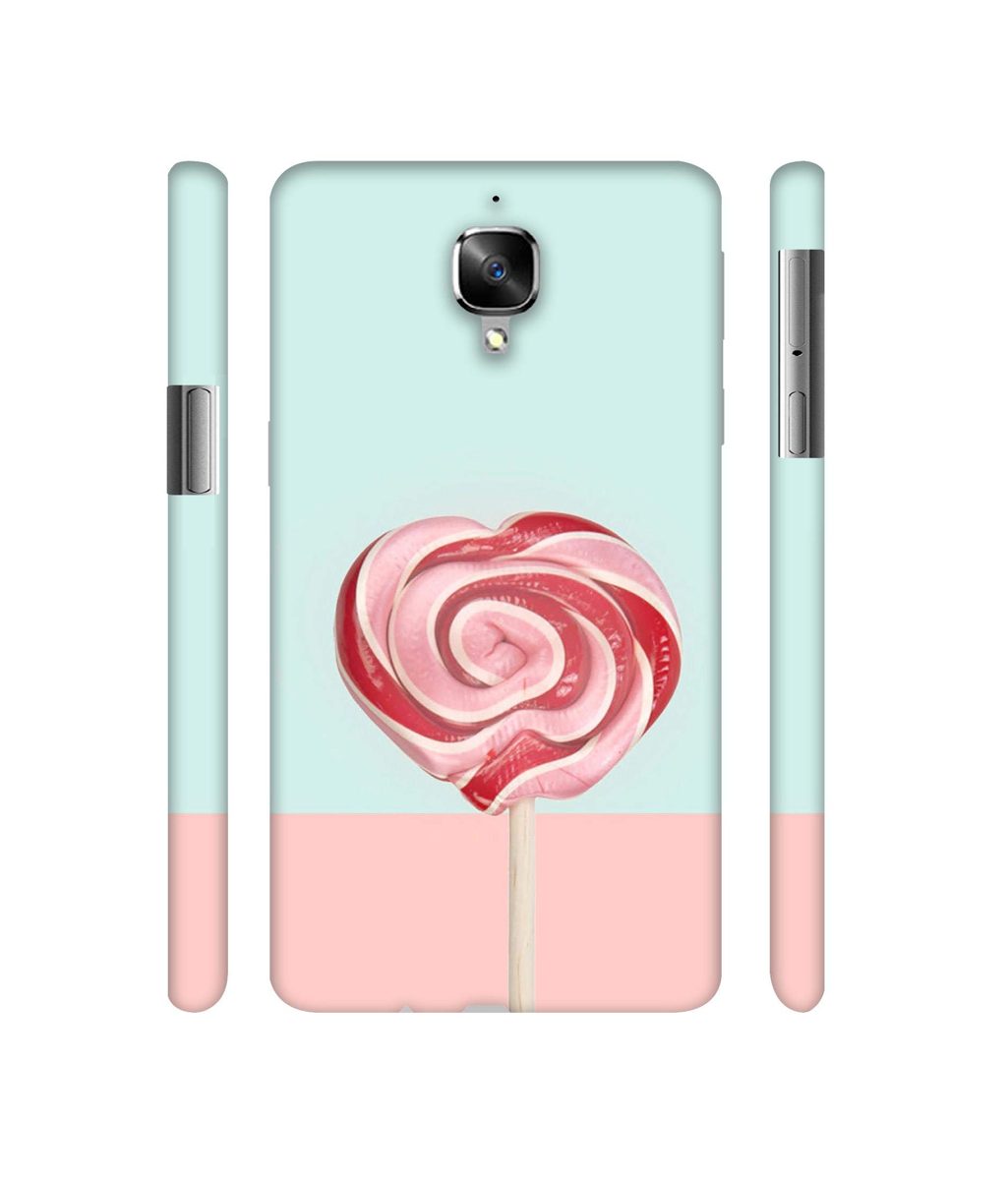 Amazon Brand - Solimo Designer Round Candy 3D Printed Hard Back Case Mobile Cover for OnePlus 3 / OnePlus 3T