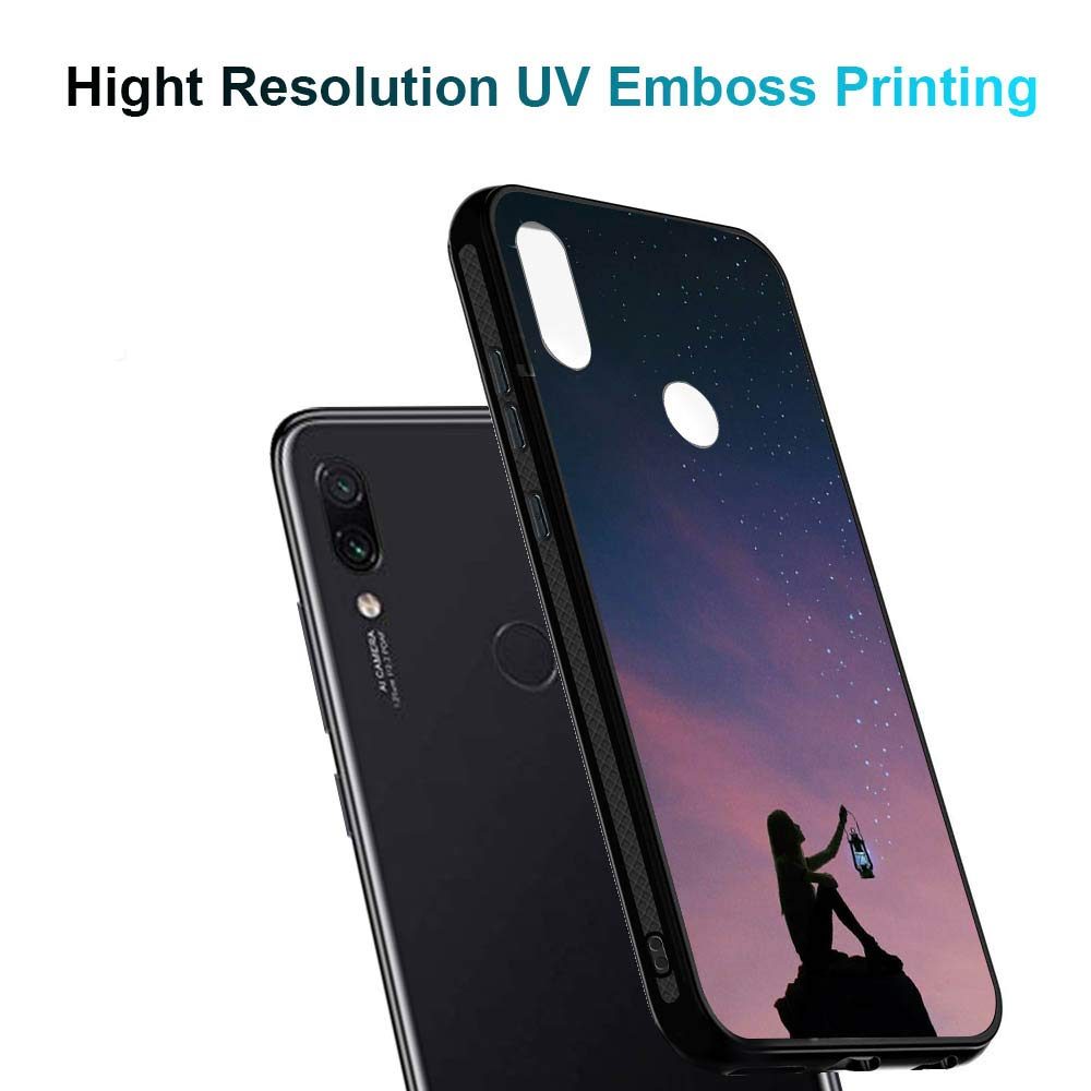 Amazon Brand - Solimo Designer Star Printed Hard Back Case Mobile Cover for Redmi Note 7 & Redmi Note 7 Pro (D1267)