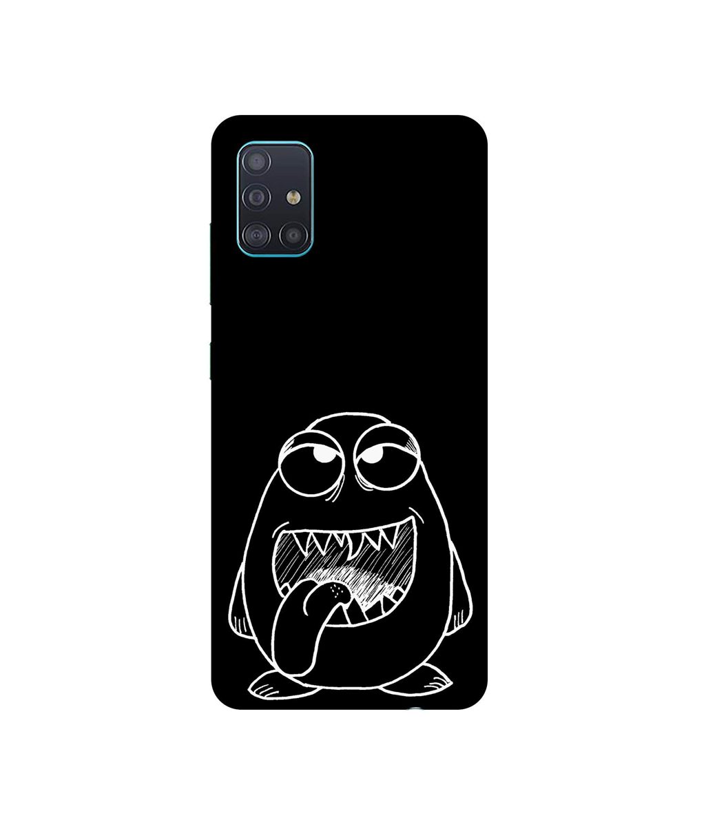 Amazon Brand - Solimo Designer Cartoon Pattern 3D Printed Hard Back Case Mobile Cover for Samsung Galaxy A51