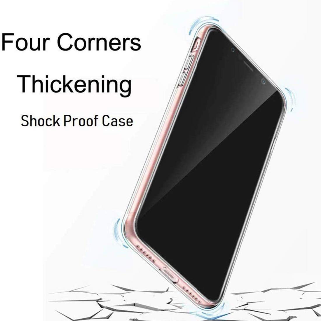 Amazon Brand - Solimo Anti Dust Plug Mobile Cover (Soft & Flexible Back case), for OnePlus 7T (Transparent)