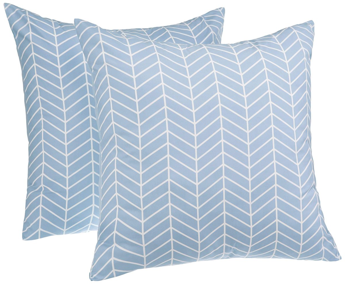 AmazonBasics Premium Microfibre Pillow Cases, 65 x 65 cm