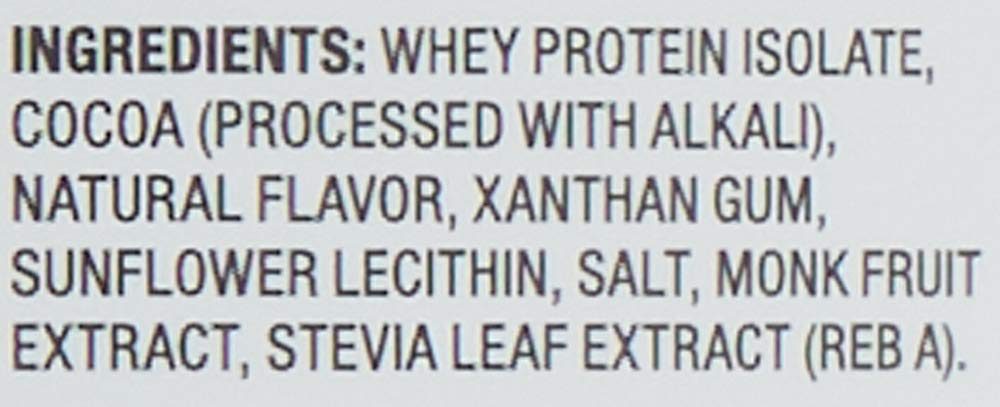 Amazon Brand - Revly 100% Grass-Fed Whey Protein Isolate Powder, Mint Chocolate, 2.24 lbs, 30 Servings, No added rbgh/rbst‡, no artificial colors or flavors