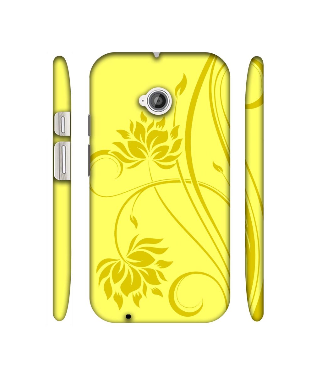 Amazon Brand - Solimo Designer Sunflower Pattern 3D Printed Hard Back Case Mobile Cover for Motorola Moto E 2nd Generation