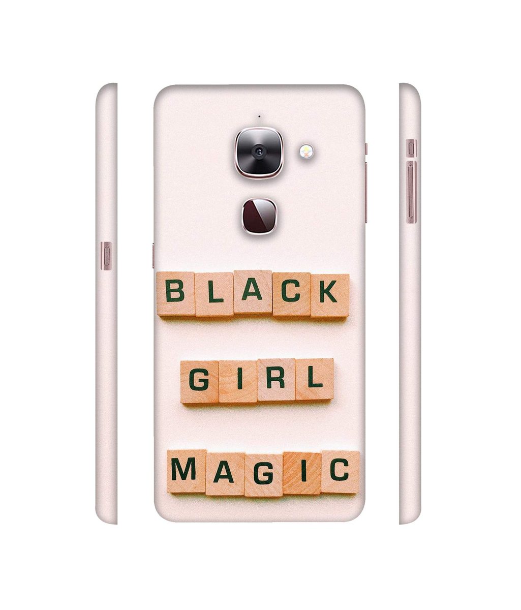 Amazon Brand - Solimo Designer Black Girl Magic 3D Printed Hard Back Case Mobile Cover for LeEco Le Max 2