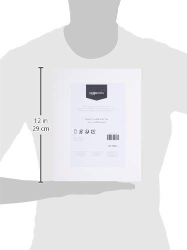 AmazonBasics White Laser Labels for Color Printing, 3/4" x 2-1/4", 750-Pack