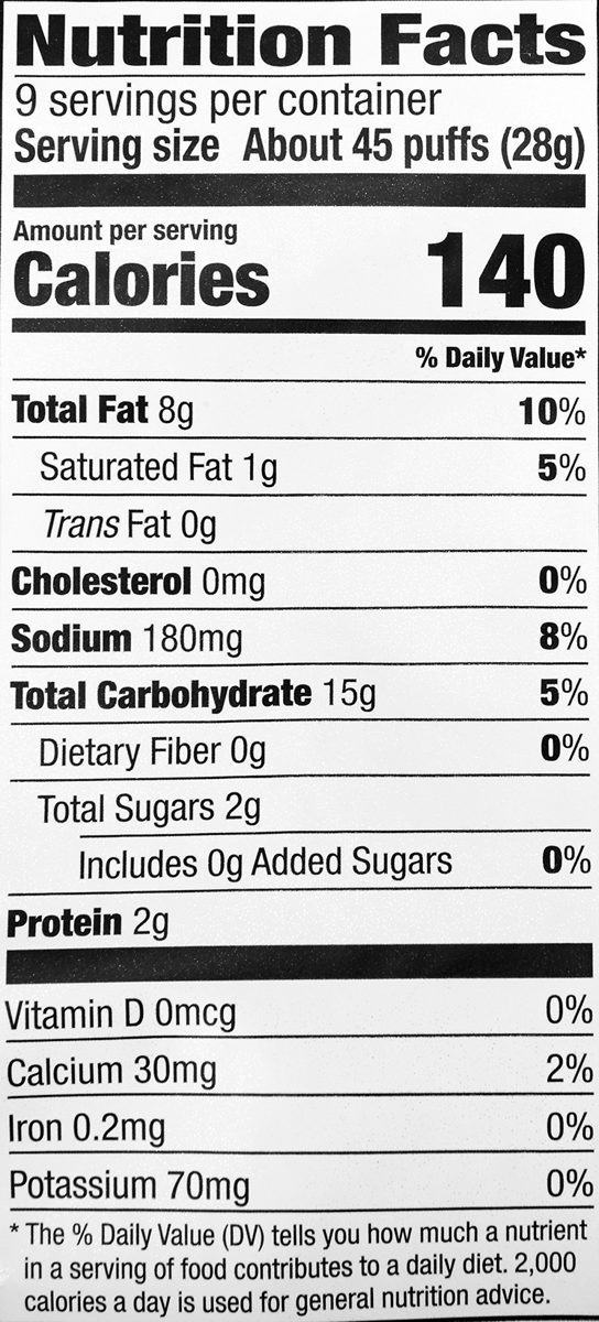 Wickedly Prime White Cheddar Corn Puffs, 9 Ounce (Pack of 4)