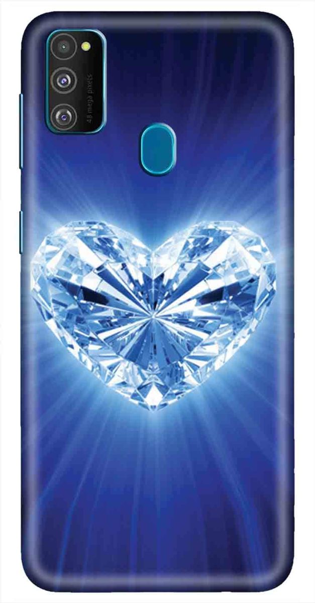Amazon Brand - Solimo Designer Heart Design 3D Printed Hard Back Case Mobile Cover for Samsung Galaxy M21 / M30s