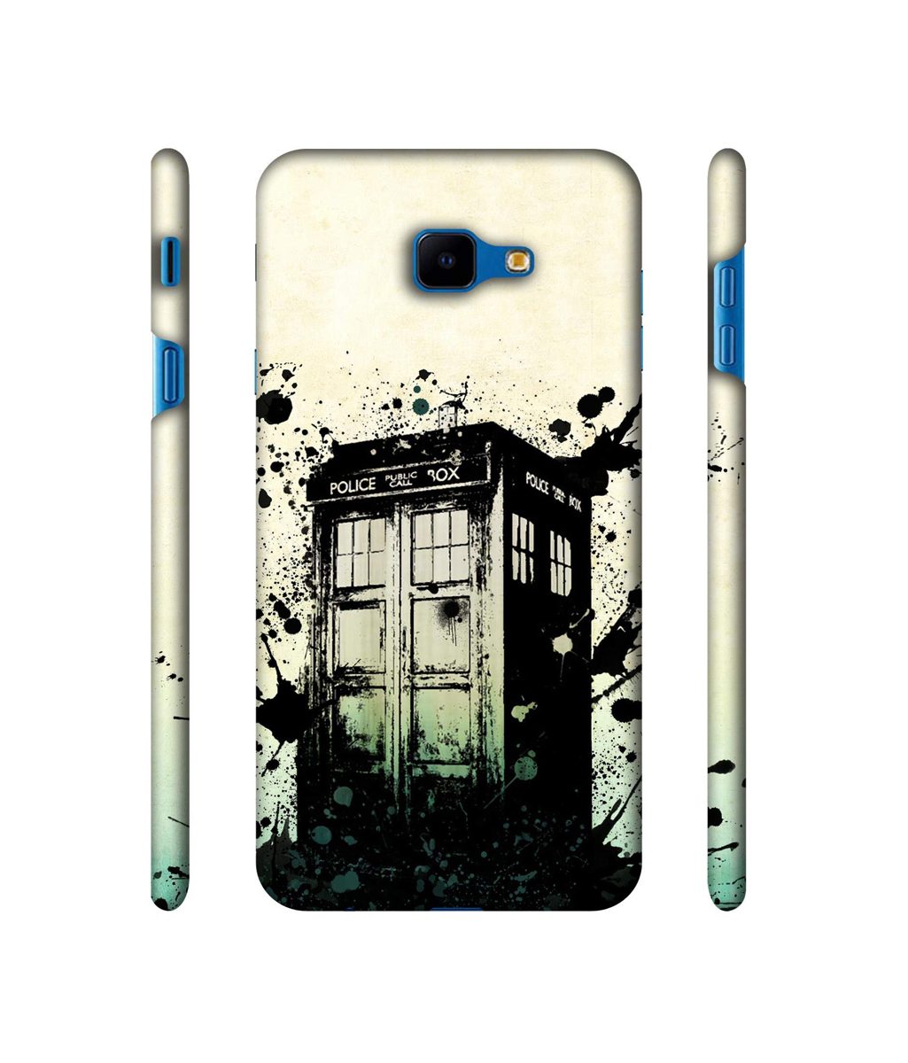 Amazon Brand - Solimo Designer Police Booth 3D Printed Hard Back Case Mobile Cover for Samsung Galaxy J4 Core