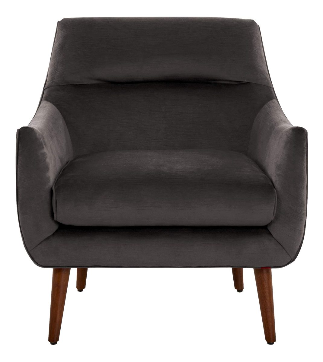 Amazon Brand – Rivet Theresa Modern Upholstered Accent Chair, 30"W, Charcoal