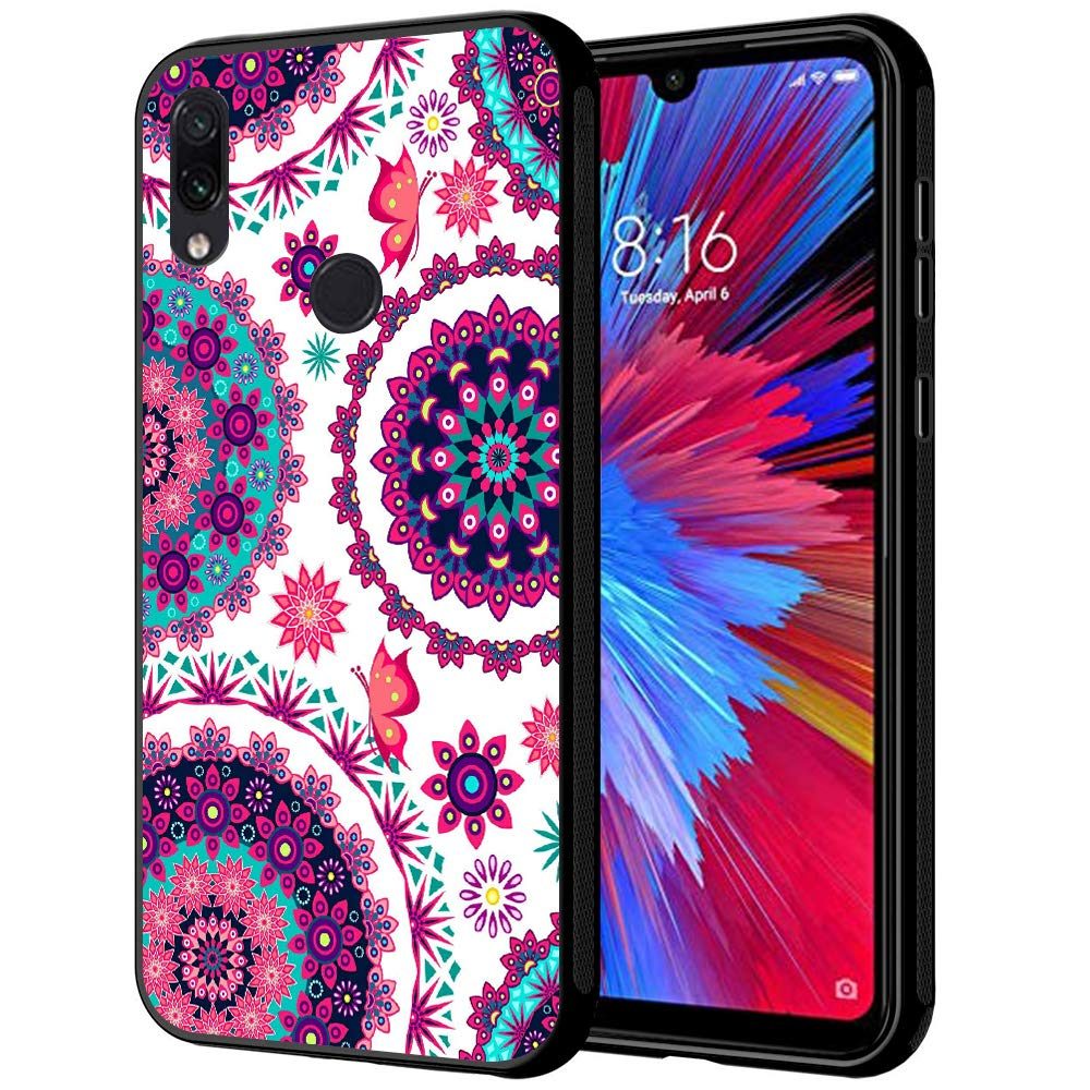 Amazon Brand - Solimo Designer Mandala Printed Hard Back Case Mobile Cover for Redmi Note 7 & Redmi Note 7 Pro (D1196)