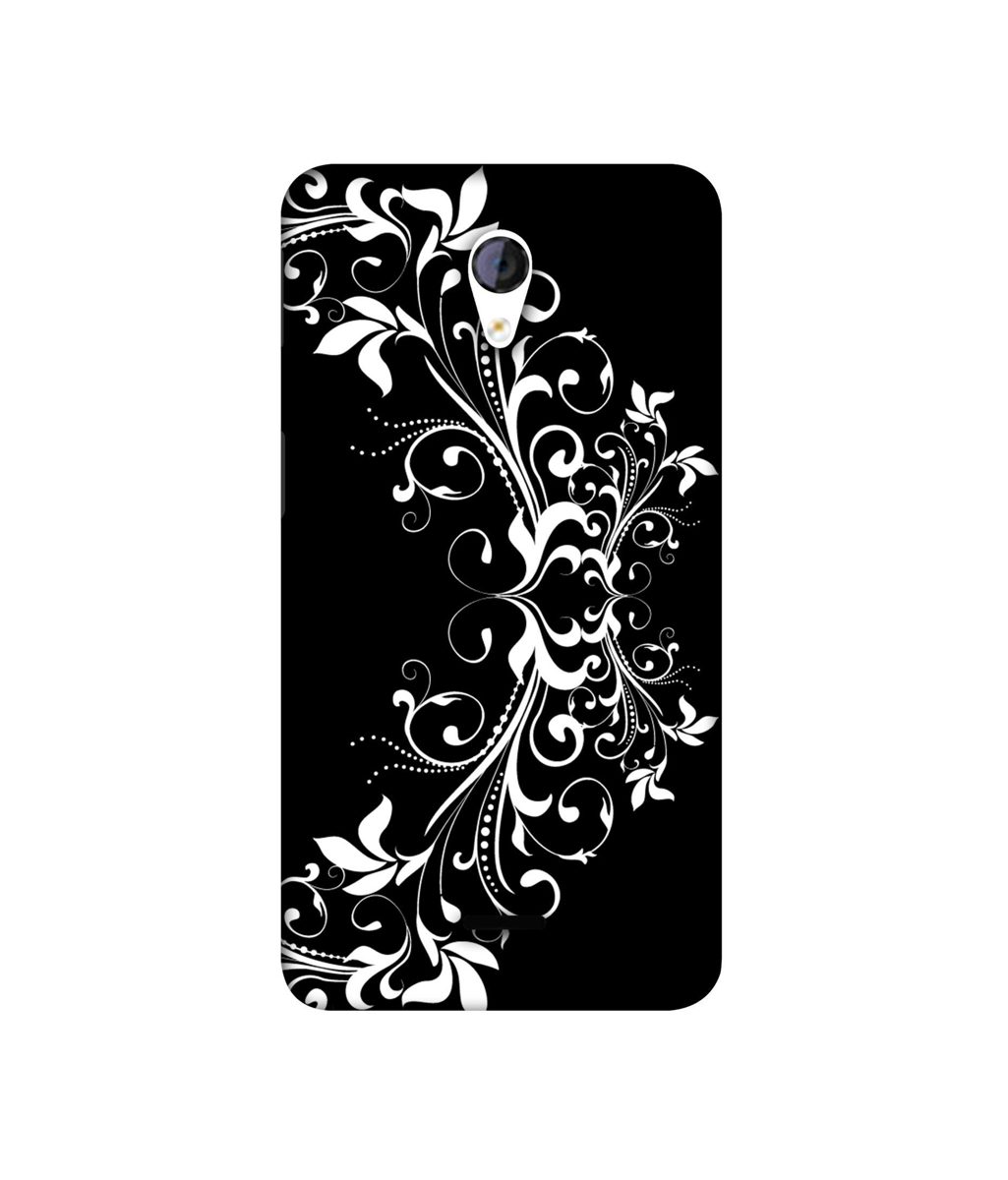 Amazon Brand - Solimo Designer Flower Art Pattern 3D Printed Hard Back Case Mobile Cover for Micromax Canvas Unite 2 A106