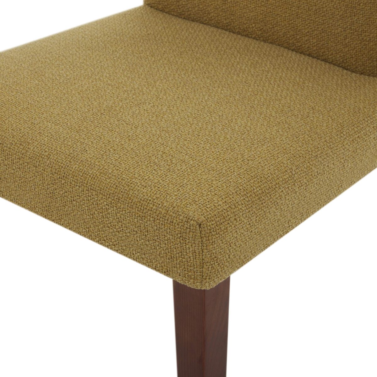 Amazon Brand – Rivet Eli Modern Curved-Back Dining Chair, Set of 2, 19.3"W, Lemongrass