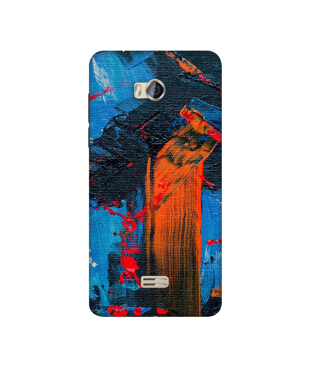 Amazon Brand - Solimo Designer Brush Texture 3D Printed Hard Back Case Mobile Cover for Micromax Bolt Q336