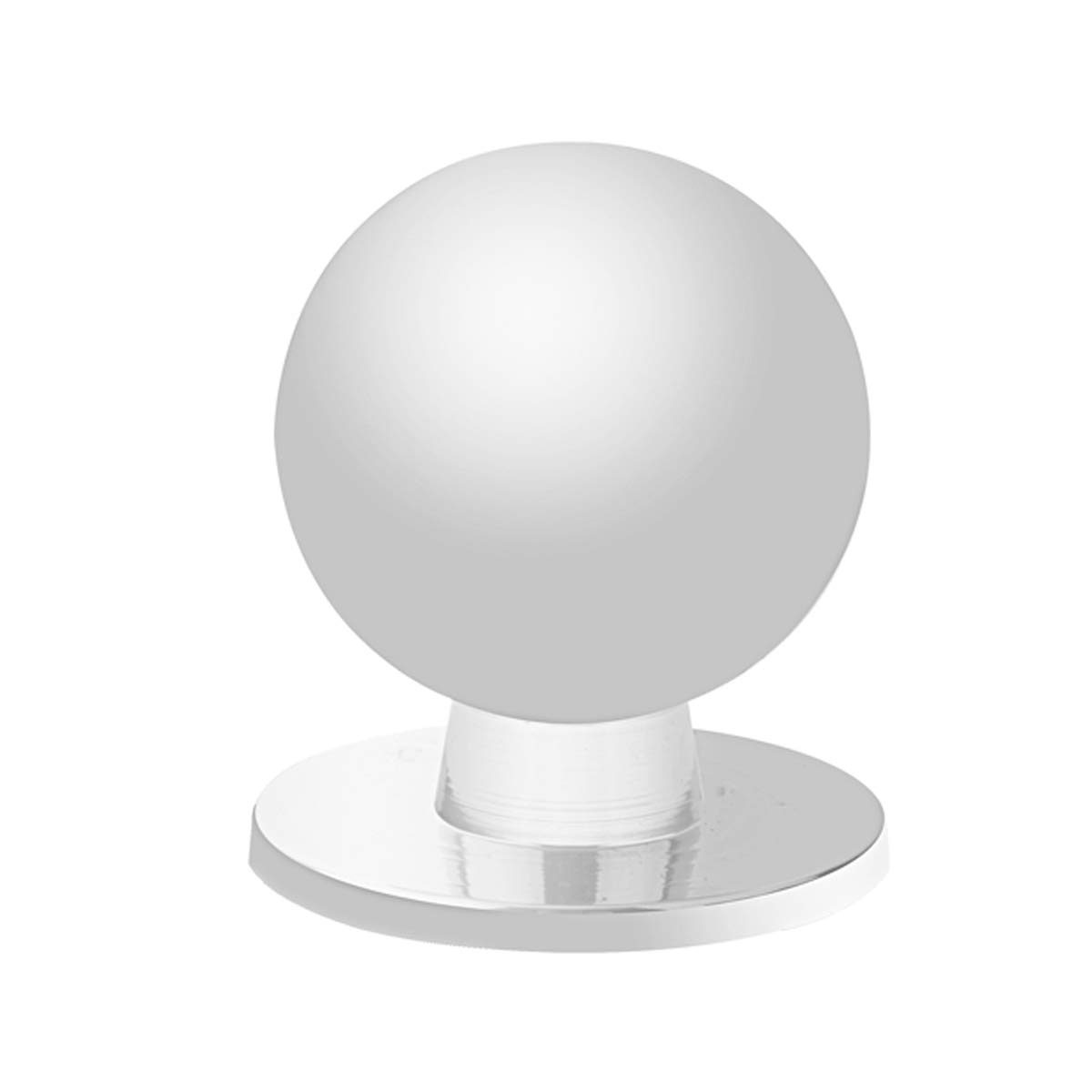 AmazonBasics Modern Ball Cabinet Knob, 24mm Diameter, Polished Chrome, 10-Pack