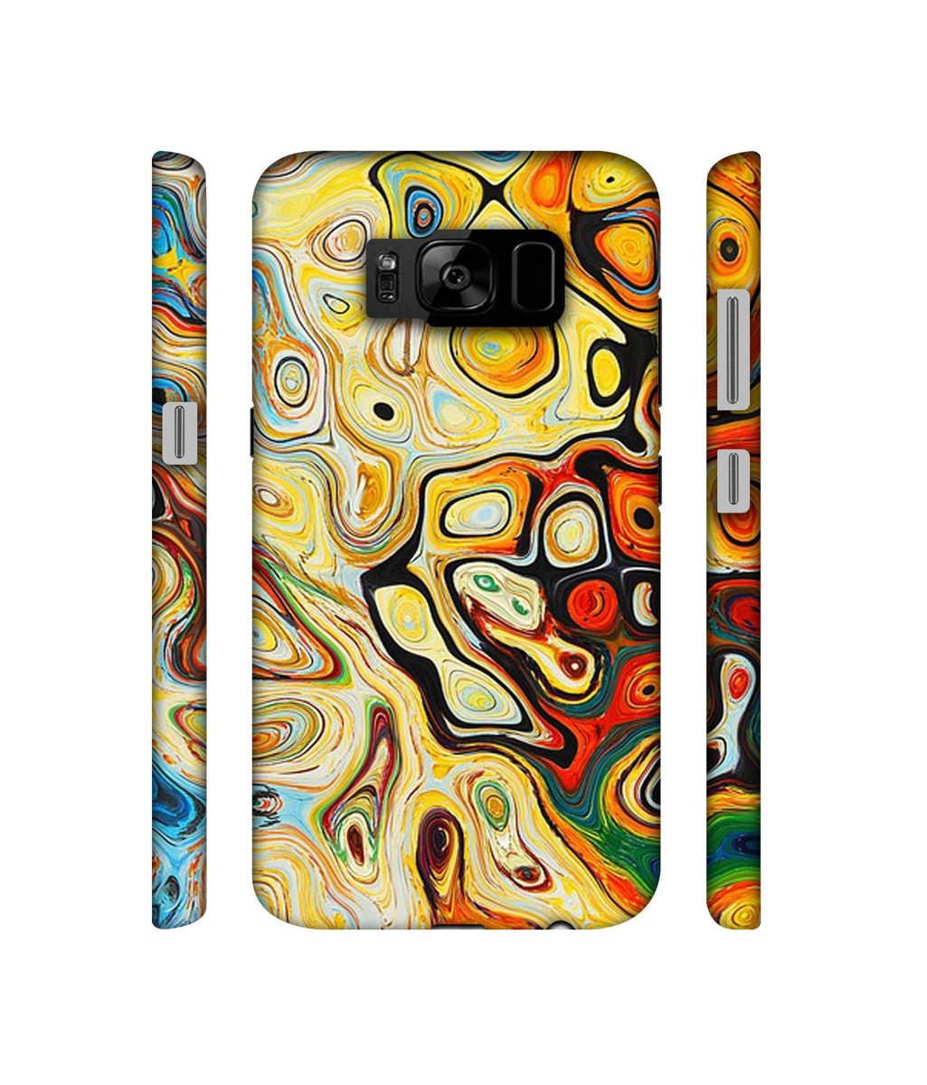 Amazon Brand - Solimo Designer Multicolor Smash Paint 3D Printed Hard Back Case Mobile Cover for Samsung Galaxy S8 Plus