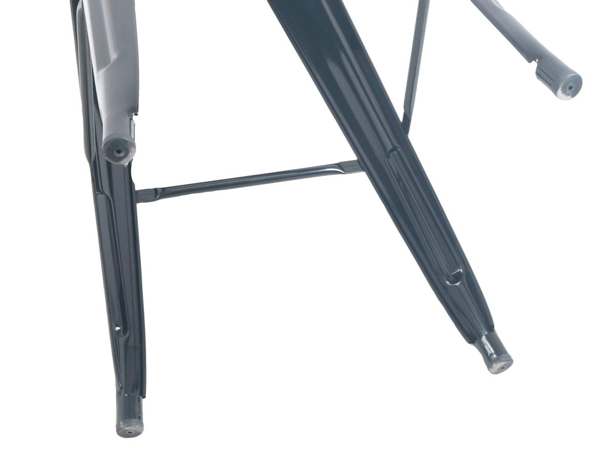 Ravenna Home Decorah Stackable Metal Kitchen Counter Bar Stools, 24"H, Set of 4