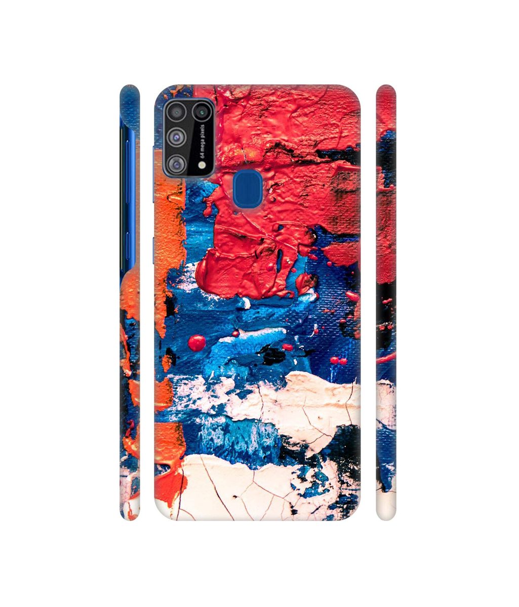 Amazon Brand - Solimo Designer Colors Texture 3D Printed Hard Back Case Mobile Cover for Samsung Galaxy M31