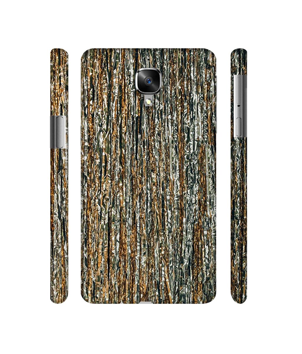 Amazon Brand - Solimo Designer Line Texture on Wall 3D Printed Hard Back Case Mobile Cover for OnePlus 3 / OnePlus 3T