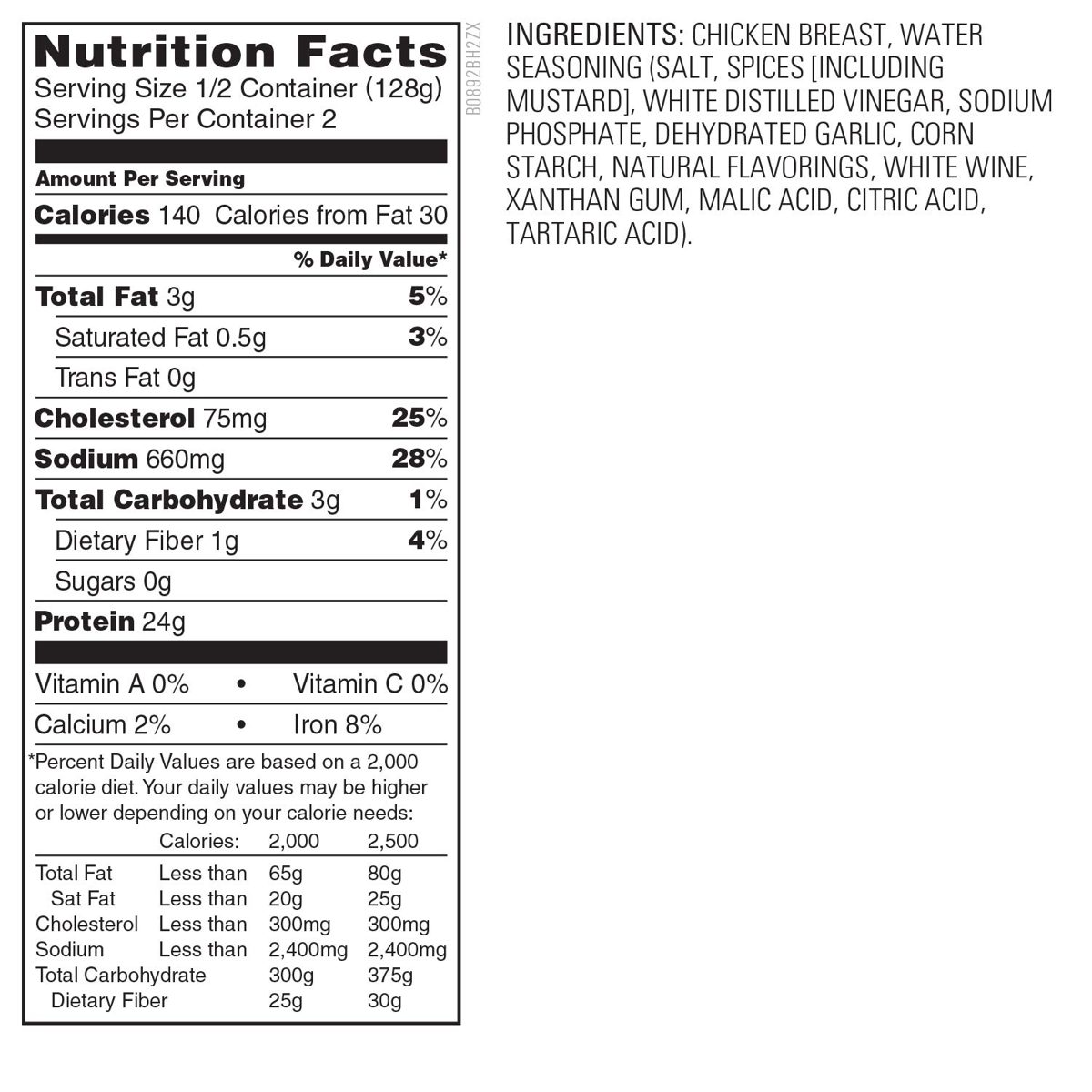Amazon Kitchen, Dijon-Herb Chicken Breast, 9 oz