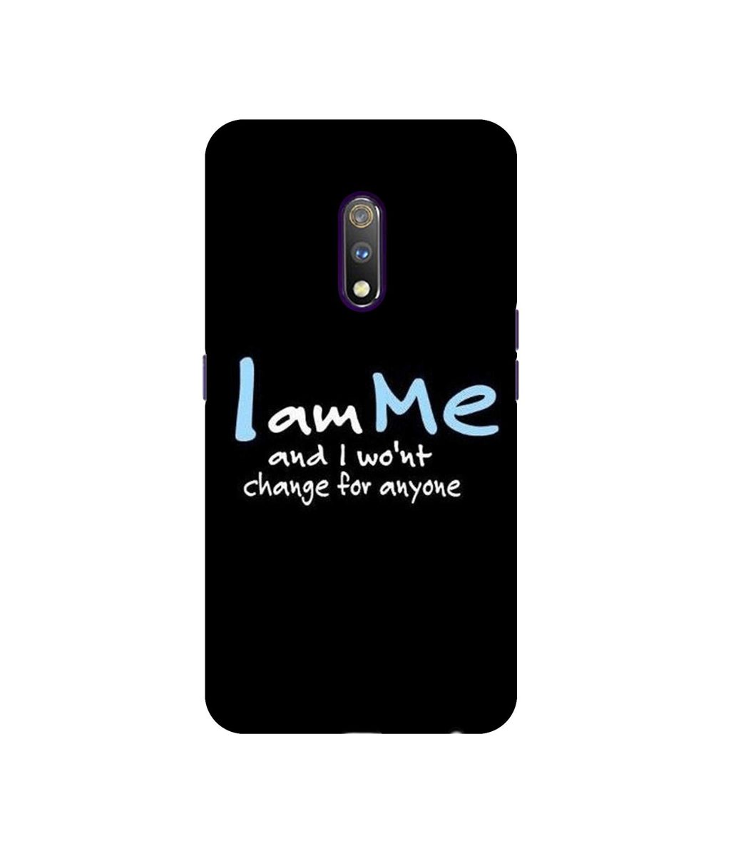 Amazon Brand - Solimo Designer Quotes 3D Printed Hard Back Case Mobile Cover for Realme X