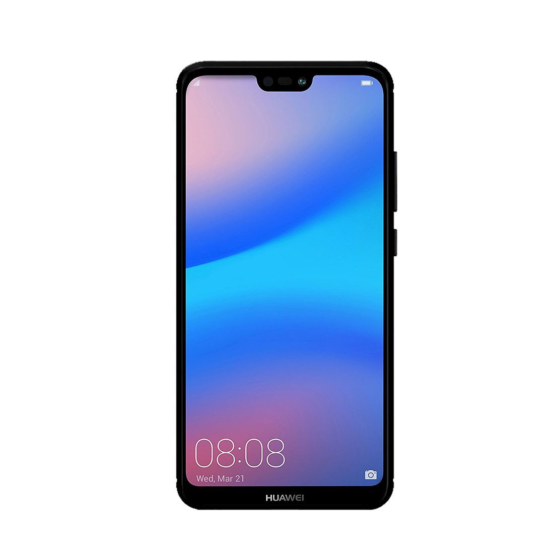 Amazon Brand - Solimo Protective Mobile Cover (Soft & Flexible Back Case) for Huawei P20 Lite (Black)