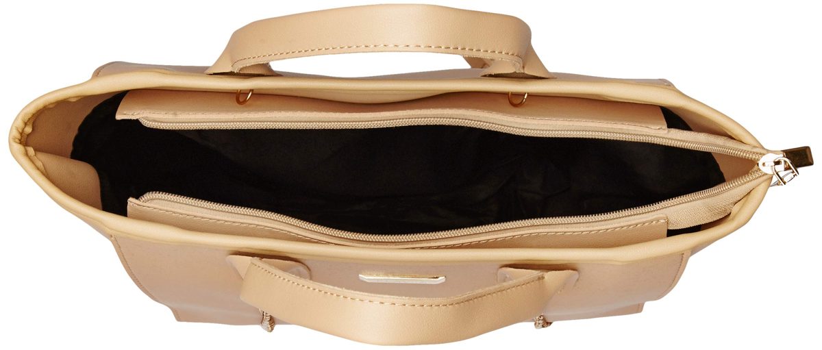 Flavia Women's Handbag (Beige)