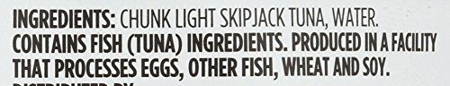 365 Everyday Value, Chunk Light Tuna in Water No Salt Added, 5 Ounce