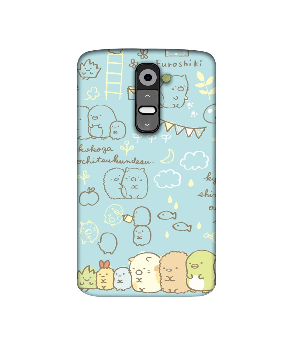 Amazon Brand - Solimo Designer Random 3D Printed Hard Back Case Mobile Cover for LG G2