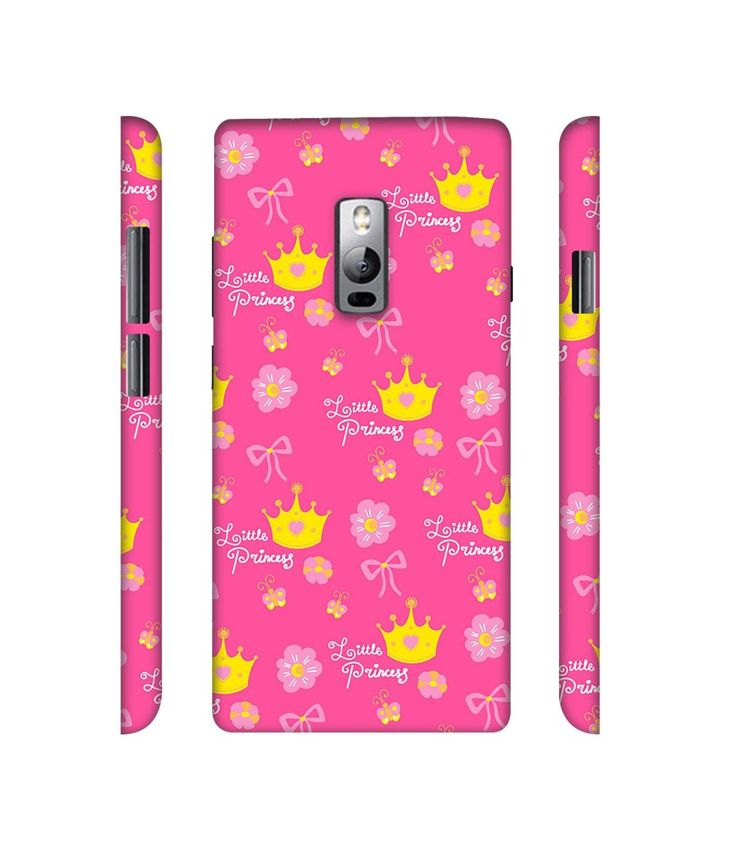 Amazon Brand - Solimo Designer Little Princess Pattern 3D Printed Hard Back Case Mobile Cover for OnePlus 2