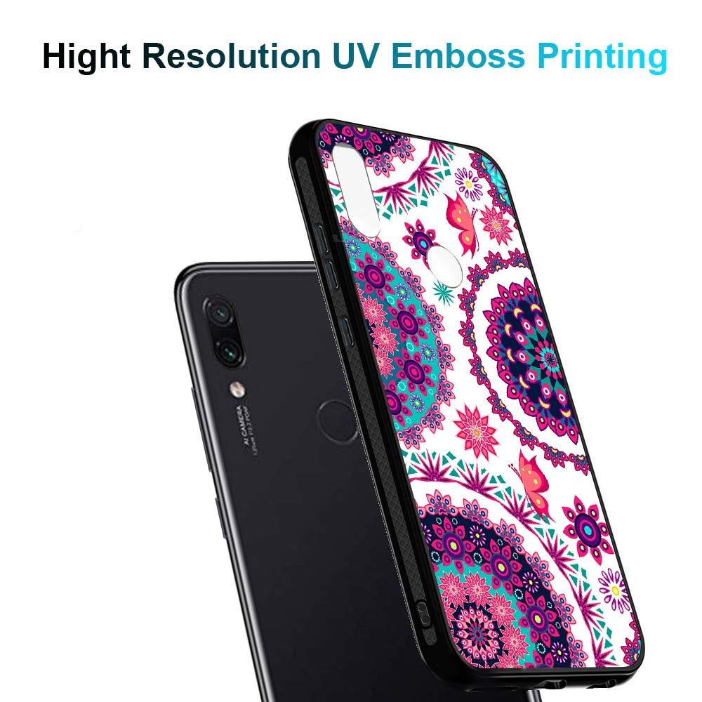 Amazon Brand - Solimo Designer Mandala Printed Hard Back Case Mobile Cover for Redmi Note 7 & Redmi Note 7 Pro (D1196)
