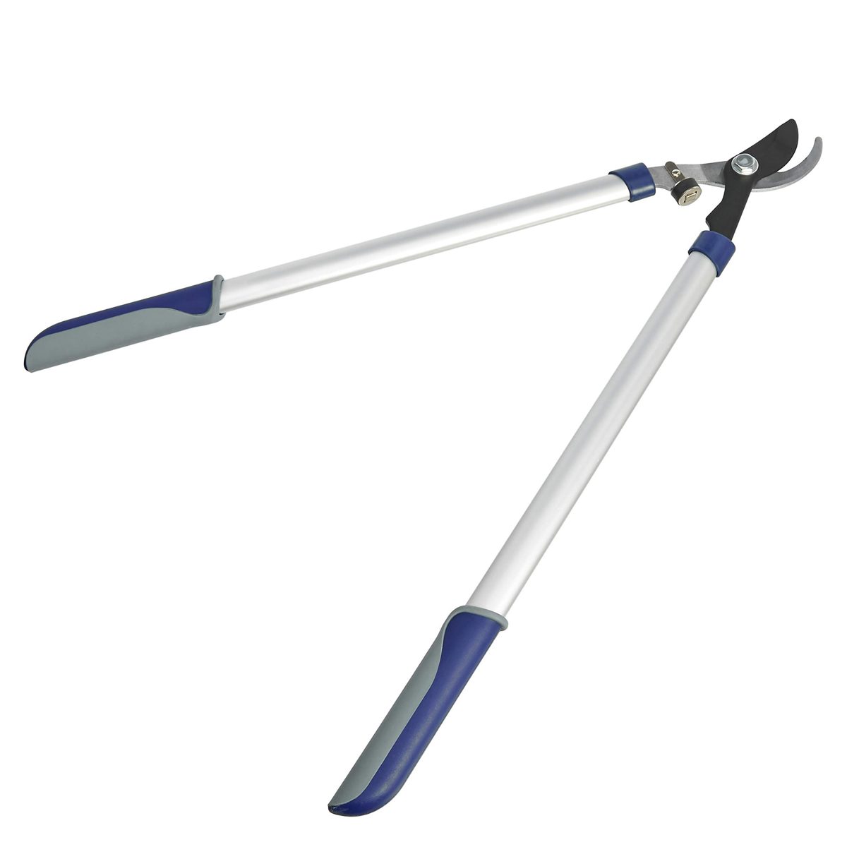 AmazonBasics Garden Tool Collection - Bypass Lopper, Tree Trimmer, with Carbon Steel Non-Stick Coating Blade, Aluminum Tube Handle with Comfort Grips 28'' (Renewed)