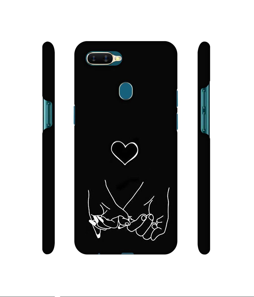 Amazon Brand - Solimo Designer Holding Hands 3D Printed Hard Back Case Mobile Cover for Oppo A7