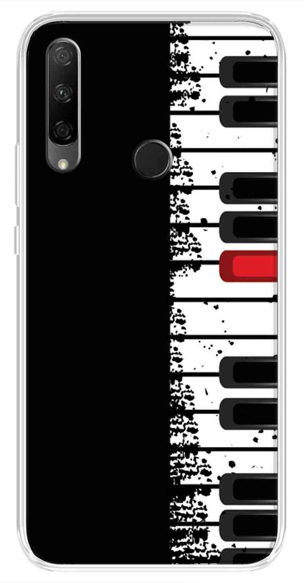 Amazon Brand - Solimo Designer Multicolor Musical Keyboard Printed Soft Back Case Mobile Cover for Huawei Honor 9X