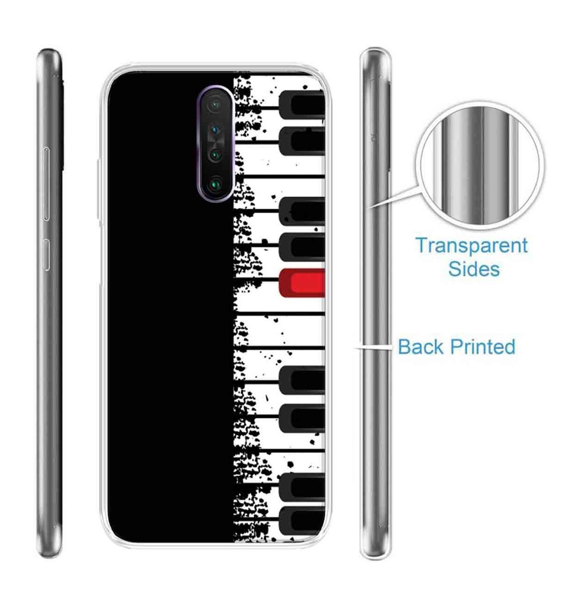 Amazon Brand - Solimo Designer Multicolor Music Printed Soft Back Case Mobile Cover for Poco X2 / Xiaomi Redmi K30
