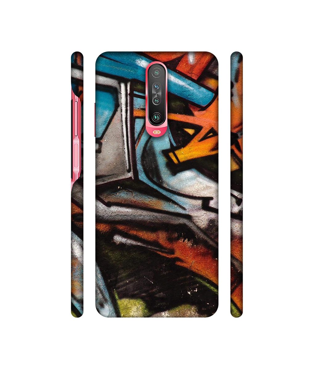 Amazon Brand - Solimo Designer Painting Texture 3D Printed Hard Back Case Mobile Cover for Poco X2 / Mi Redmi K30