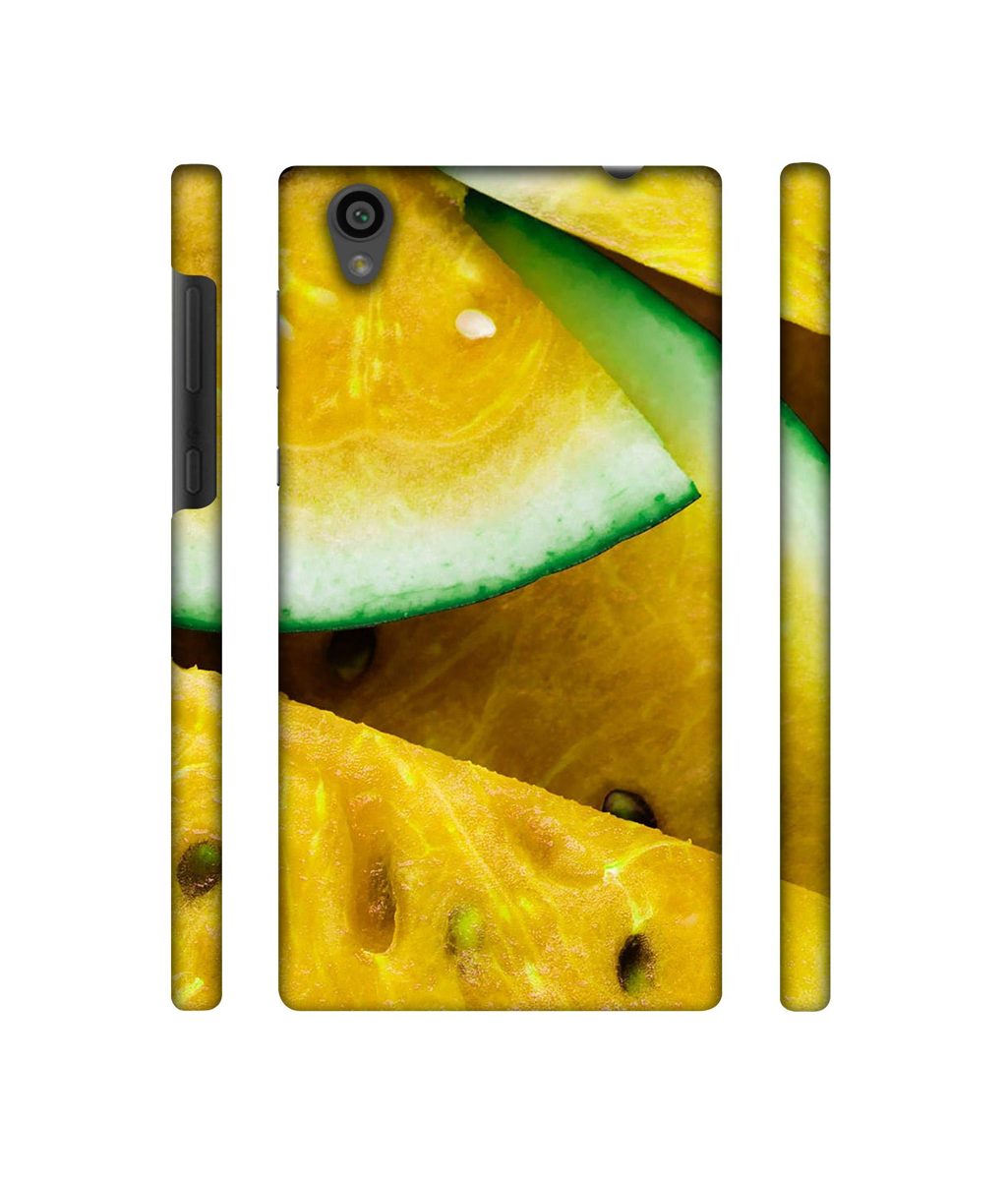 Amazon Brand - Solimo Designer Yellow Watermelon 3D Printed Hard Back Case Mobile Cover for Sony Xperia L1