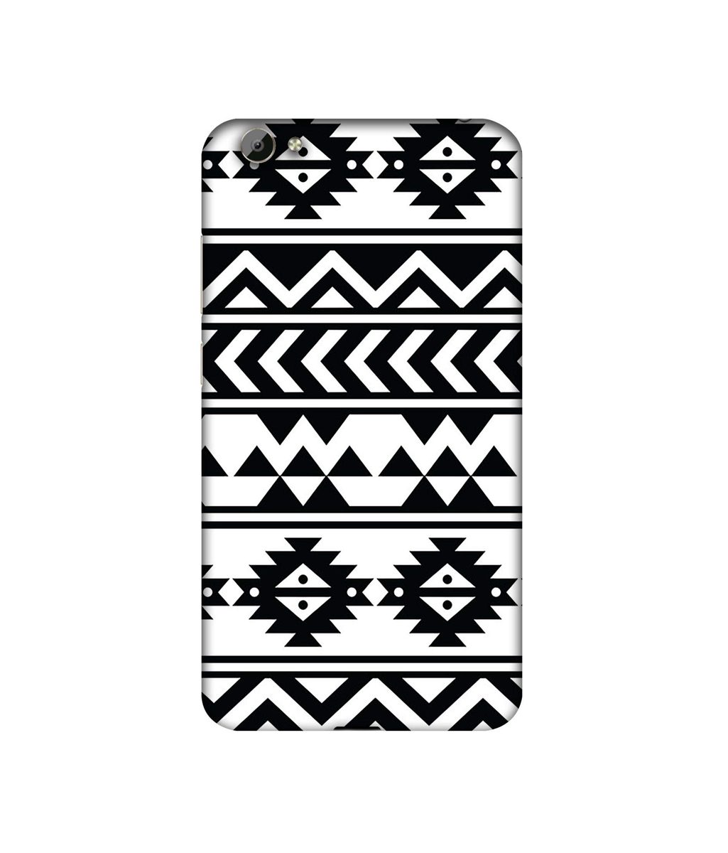 Amazon Brand - Solimo Designer Multi Shape Texture 3D Printed Hard Back Case Mobile Cover for Vivo Y66