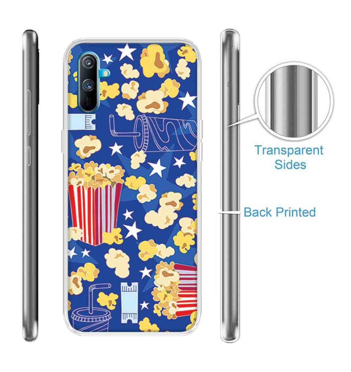 Amazon Brand - Solimo Designer Multicolor Movie Pattern Printed Soft Back Case Mobile Cover for Realme C3