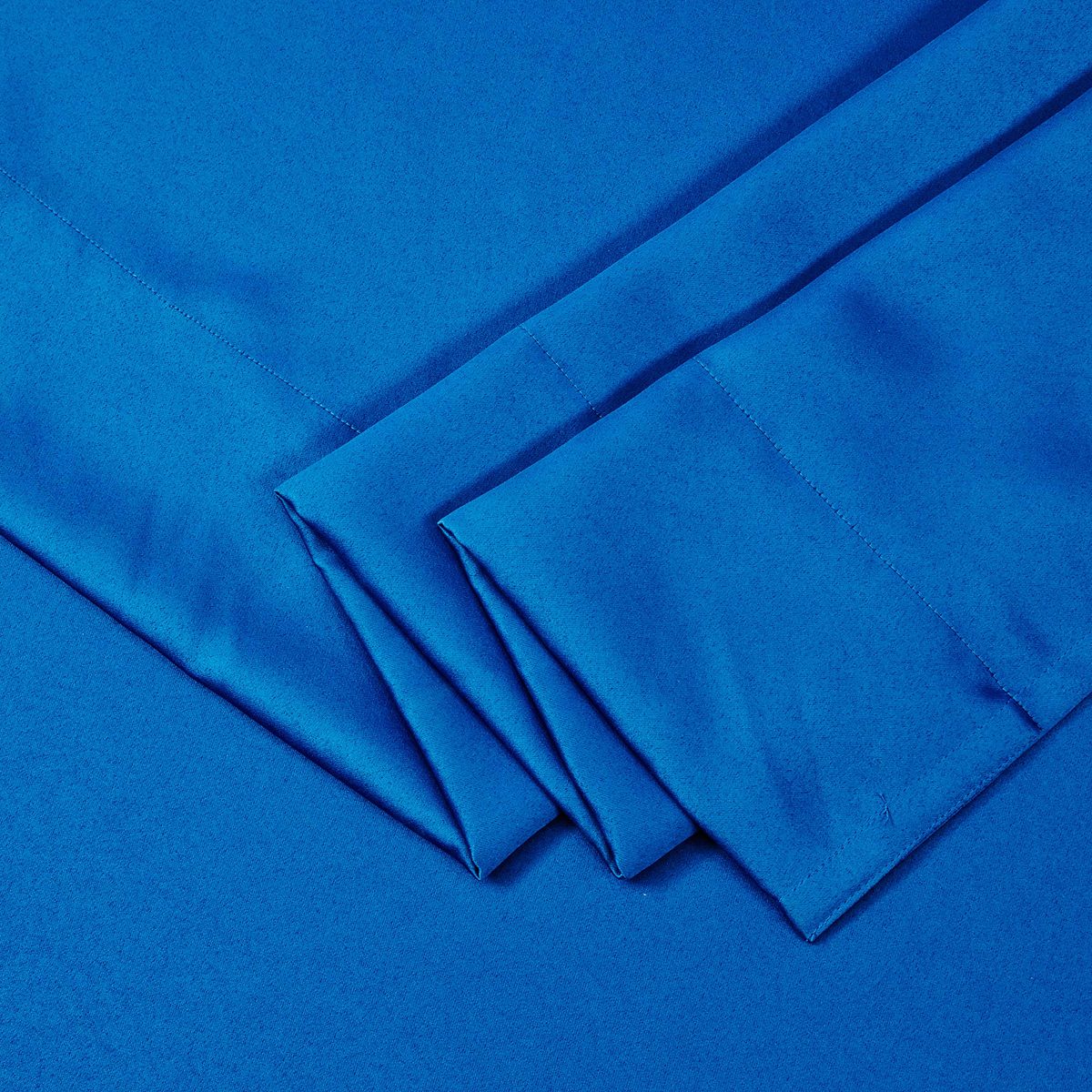 Amazon Brand - Solimo Room Darkening Blackout Door Curtain, 7 Feet (Blue)