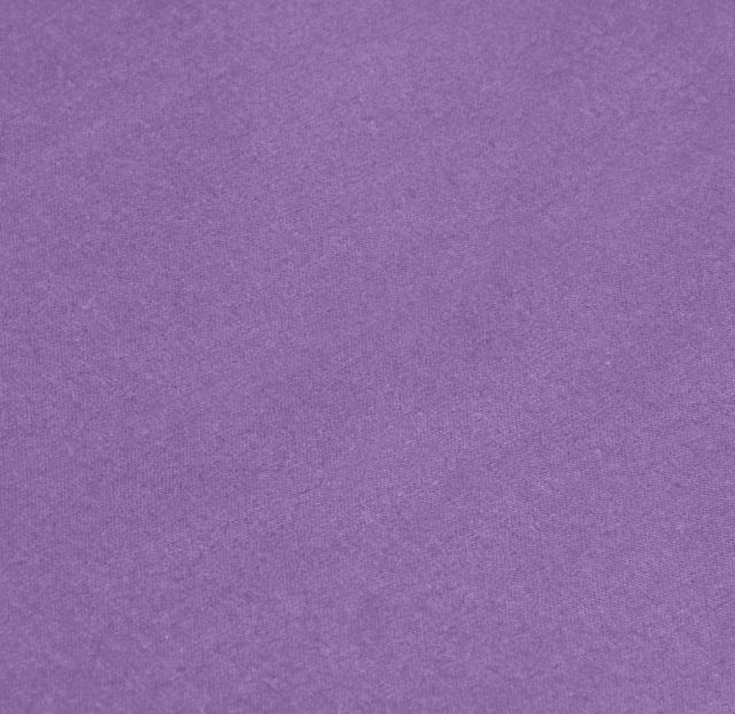 AmazonBasics Everyday Flat Sheet, Single - Dark Purple