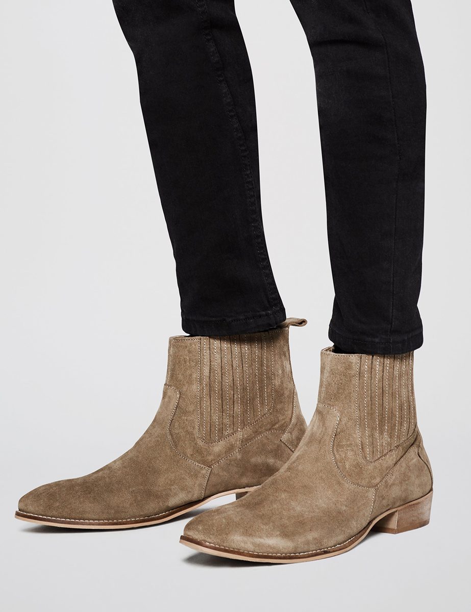 Amazon Brand - find. Men’s Leather Chelsea Boots