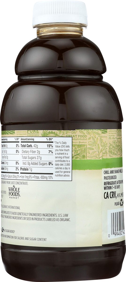 365 Everyday Value, Organic 100% Juice, Prune, 32 fl oz