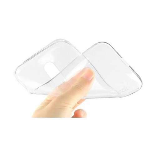 Amazon Brand - Solimo Soft & Flexible Back Phone Case for OnePlus 6 (Transparent)