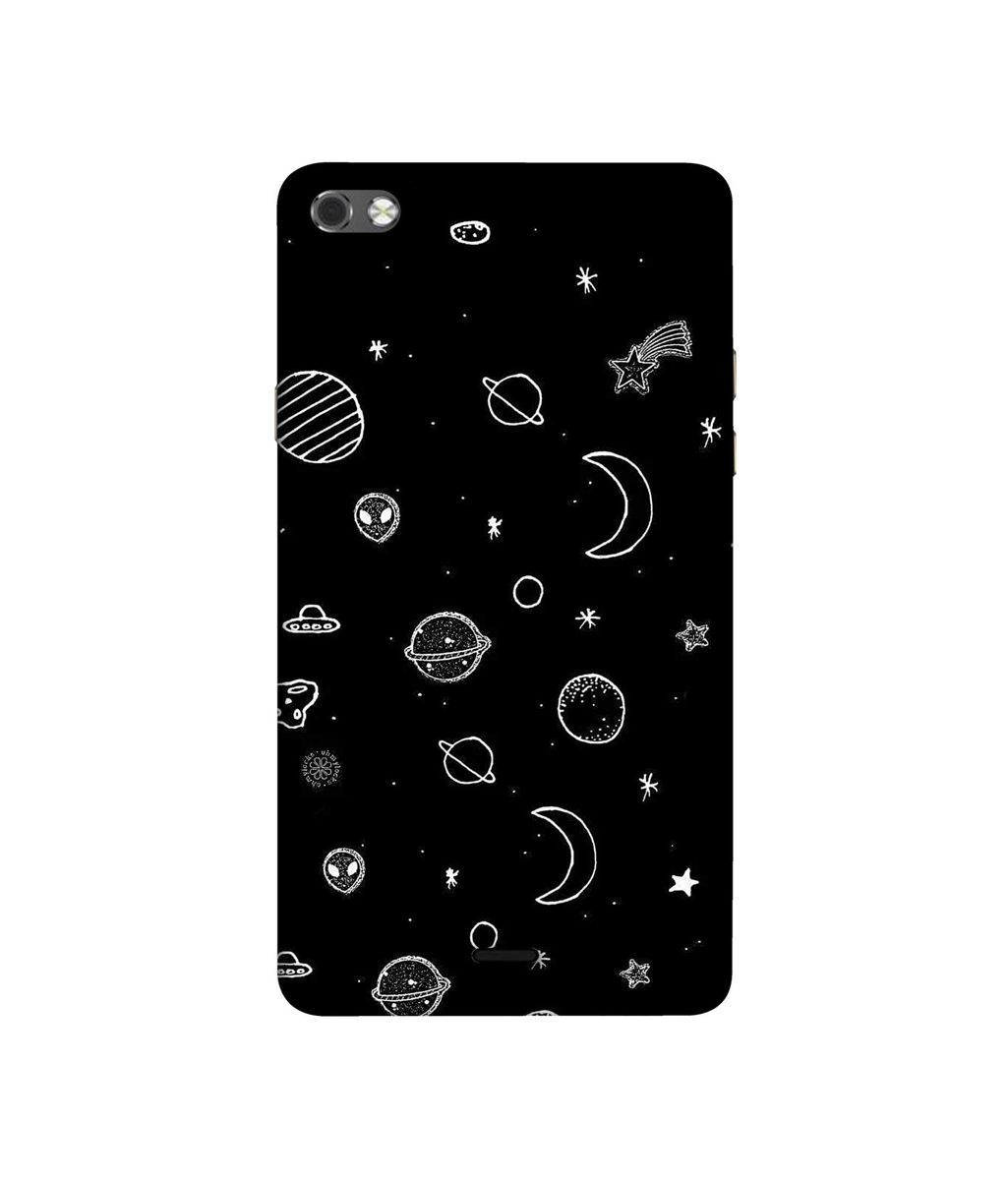 Amazon Brand - Solimo Designer Solar System 3D Printed Hard Back Case Mobile Cover for Micromax Canvas Sliver 5 Q450