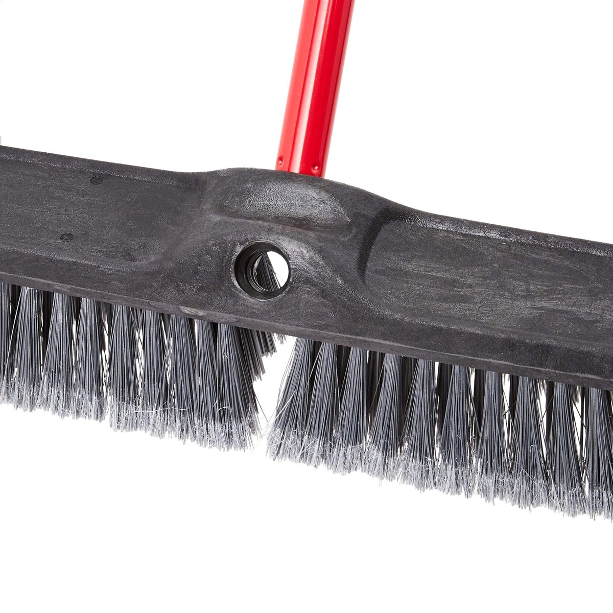 AmazonCommercial 24-inch Push Broom Kit, Medium Floor - 6-Pack
