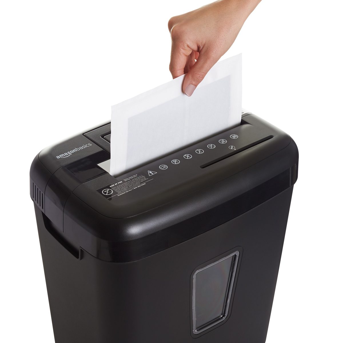 AmazonBasics Cross-Cut Office Shredder