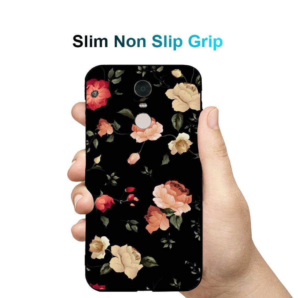 Amazon Brand - Solimo Designer Floral Printed Hard Back Case Mobile Cover for Xiaomi Redmi Note 5 (D1160)