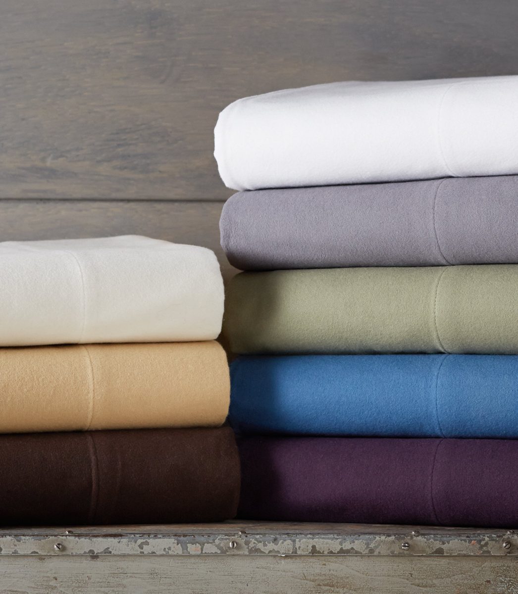 Pinzon Signature Cotton Heavyweight Velvet Flannel Sheet Set - King, Cream